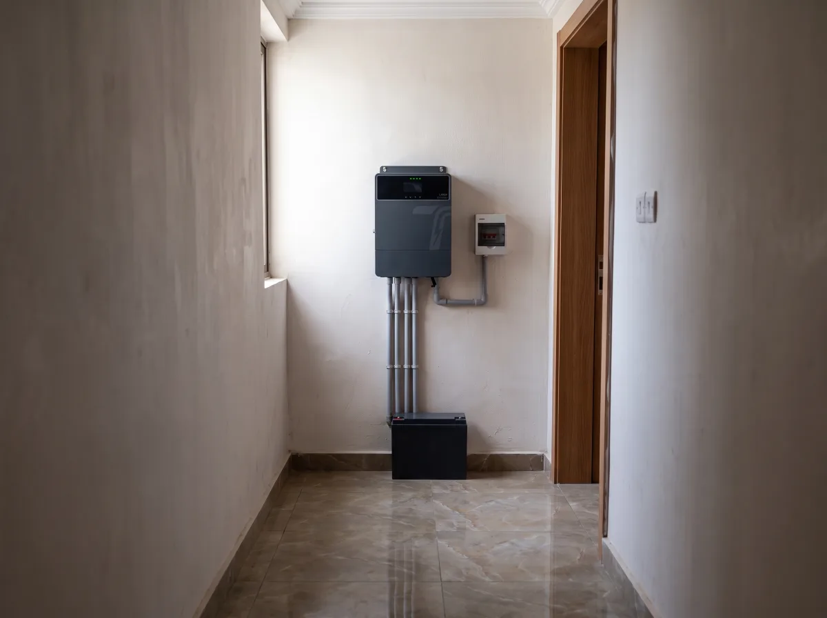 TURSAN JC-AC-1.2KW powering a Nigerian apartment during an outage