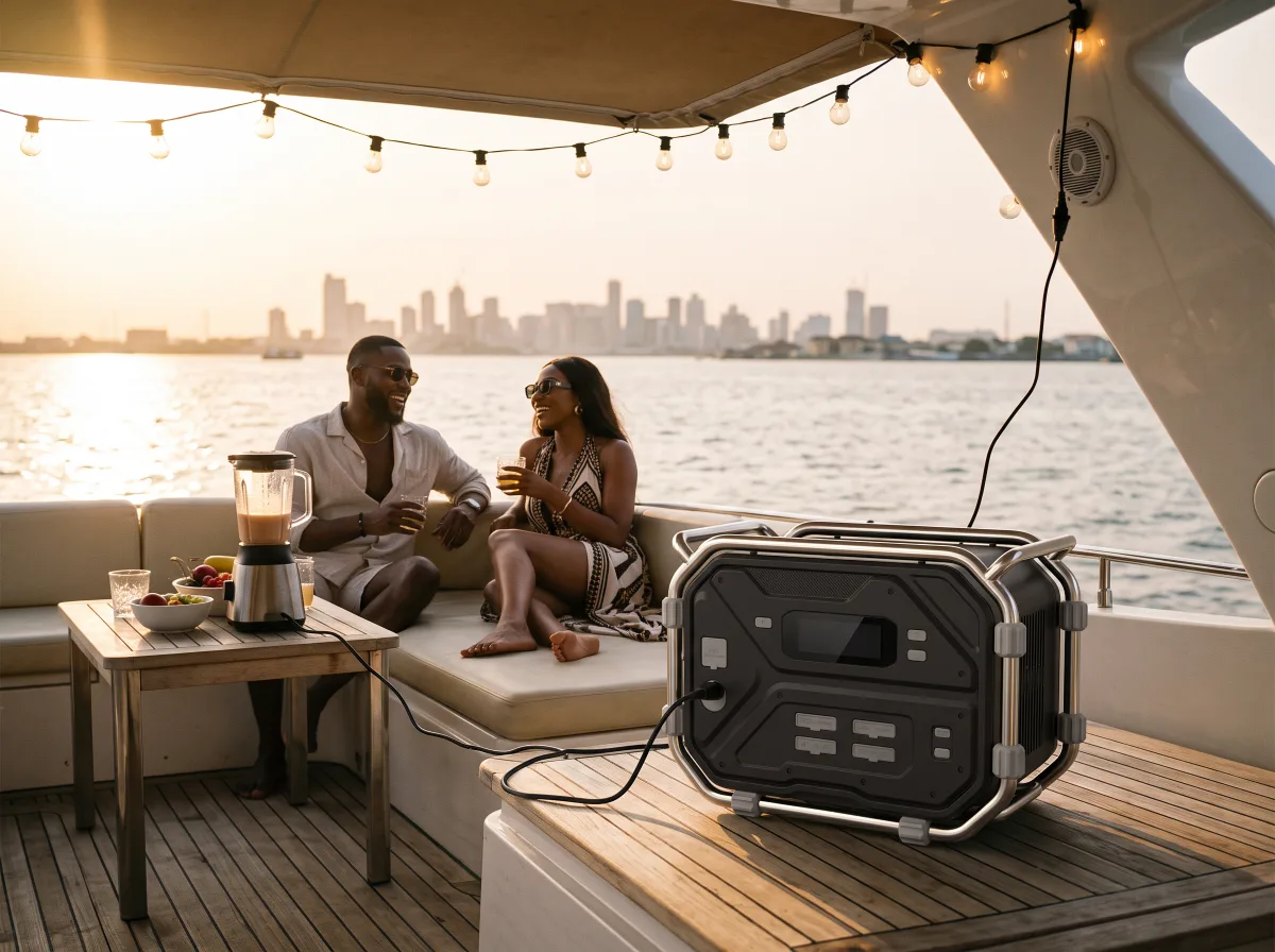 TURSAN YC 2400 Classic on a yacht deck
