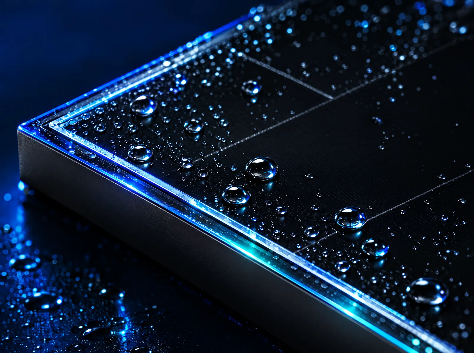 Close-up of the Taekmo 650W solar cells